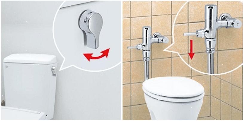 Si noti che solo perché le maniglie per WC a montaggio anteriore sono il tipo più comune non significa
