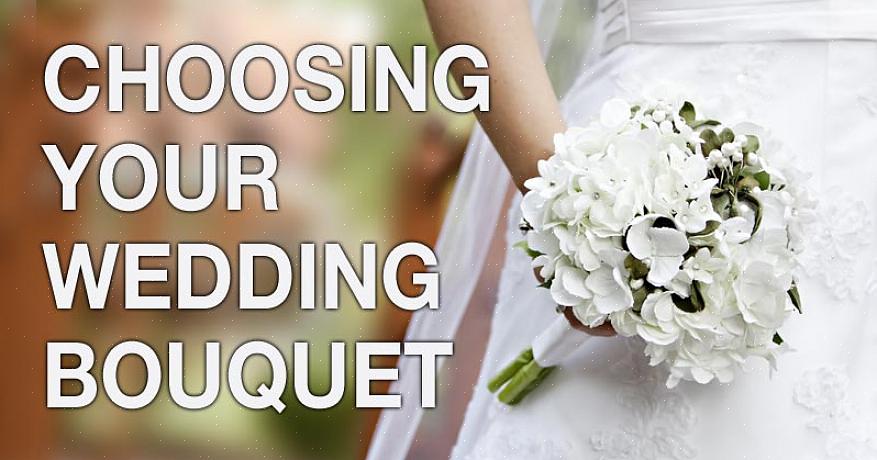 Sottrarre o modificare arrangiamenti o bouquet da sposa