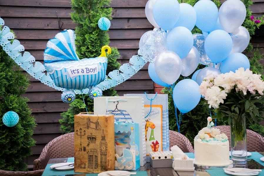 Potresti pensare che la padrona di casa abbia perso la testa per organizzare un baby shower dove i bambini