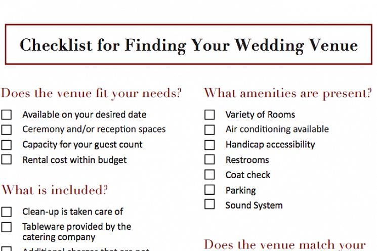 Chiedete al vostro sito del ricevimento se hanno restrizioni o suggerimenti su quali catering per matrimoni