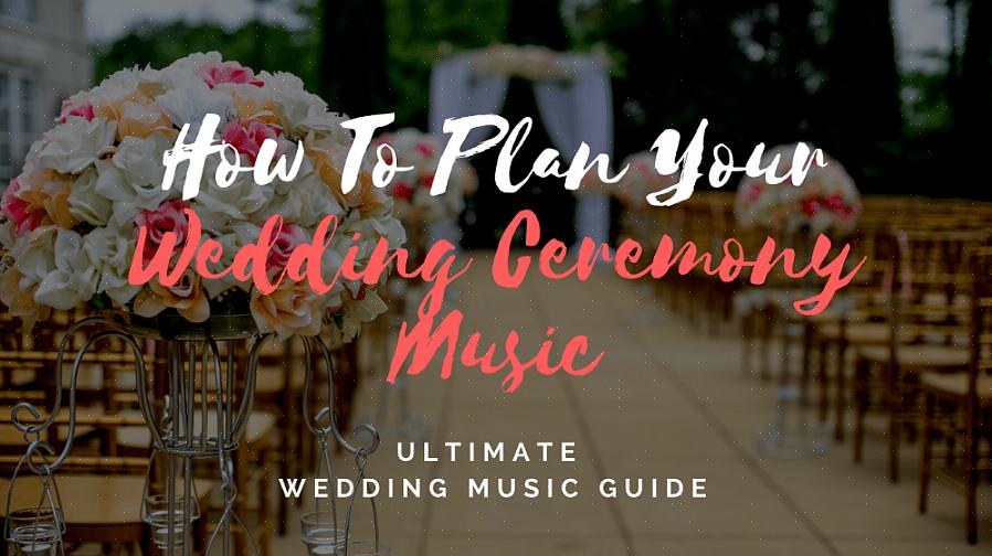 Una guida musicale per il ricevimento di nozze è un pratico foglio di lavoro che consente al personale