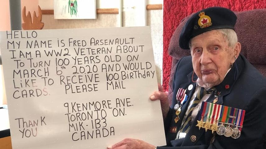 È piuttosto impressionante vedere una persona cara dal vivo per vedere il suo centesimo compleanno