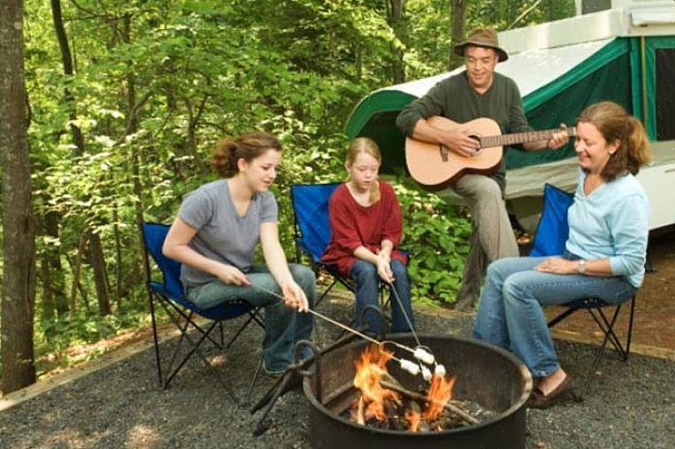 Un viaggio in campeggio può essere particolarmente divertente