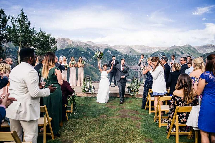 Motivo per cui il Colorado è uno stato popolare per i matrimoni di destinazione