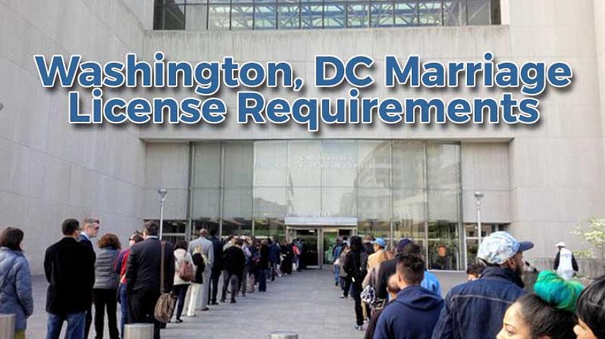 Assicurati di comprendere i requisiti della licenza di matrimonio di Washington