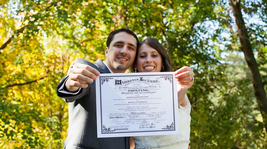 Ha in comune è che tutti richiedono una licenza di matrimonio