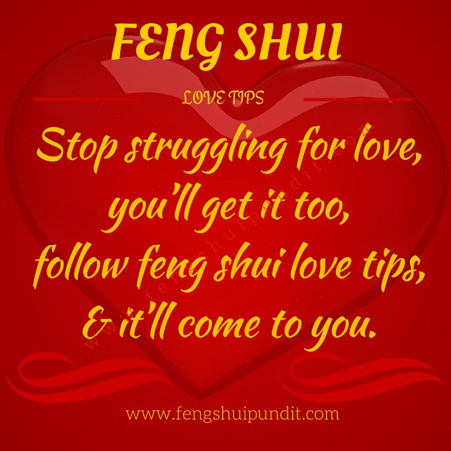 L'energia feng shui dei frutti è l'energia della fruizione