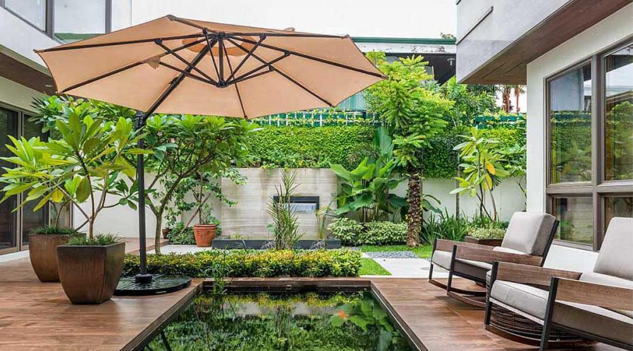 Un buon feng shui nel tuo giardino porterà una buona energia feng shui nella tua casa