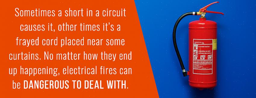 Il segno più comune di un cortocircuito è quando un interruttore di circuito scatta