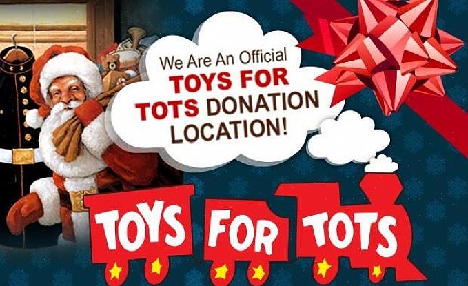 I regali di Toys for Tots vengono offerti direttamente a singole famiglie
