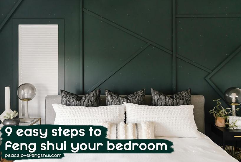 Assicurati di spostare l'energia del feng shui in tutta la tua camera da letto