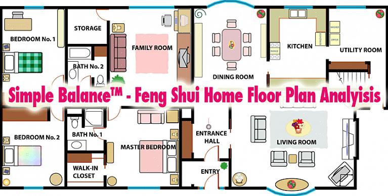 Il feng shui ha una varietà di suggerimenti per una casa feng shui felice