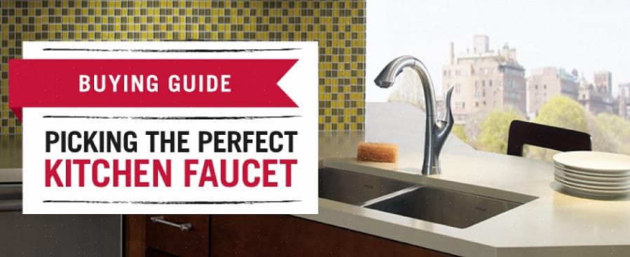 Inizia dando un'occhiata al lavello della tua cucina per determinare quanti fori di montaggio del rubinetto