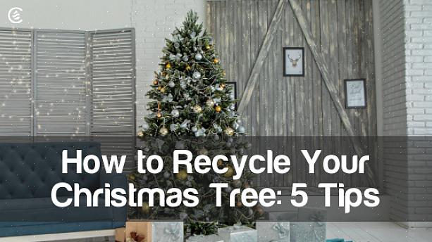 Taglia i rami lunghi dal tuo albero di Natale con troncarami o potatori