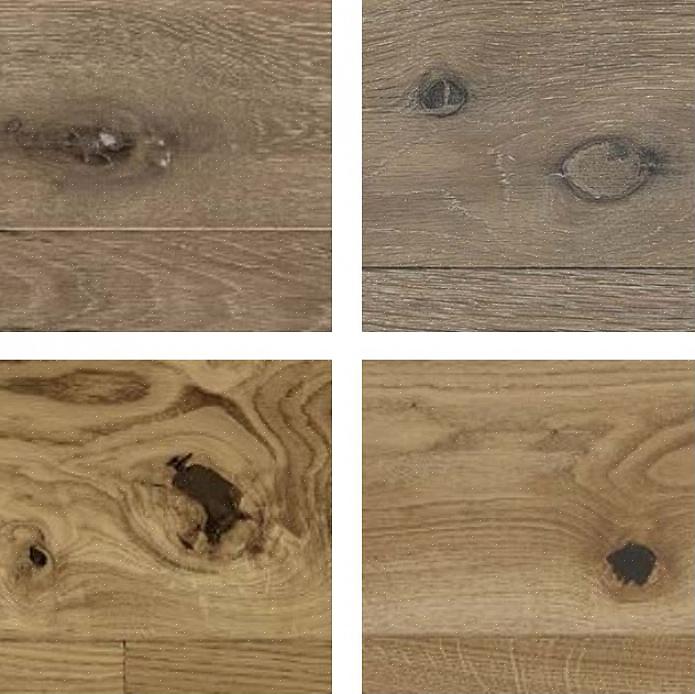 Qualità dei pavimenti in legno massello di qualità rustica