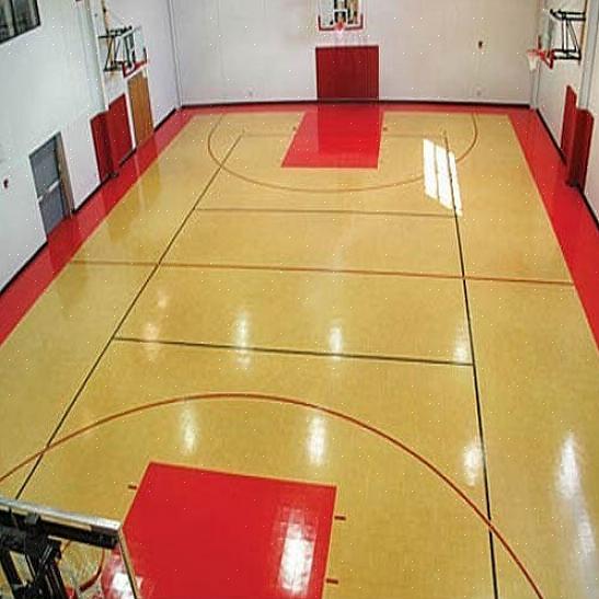 Un pavimento per un campo da basket di qualità professionale costa tra 59700€