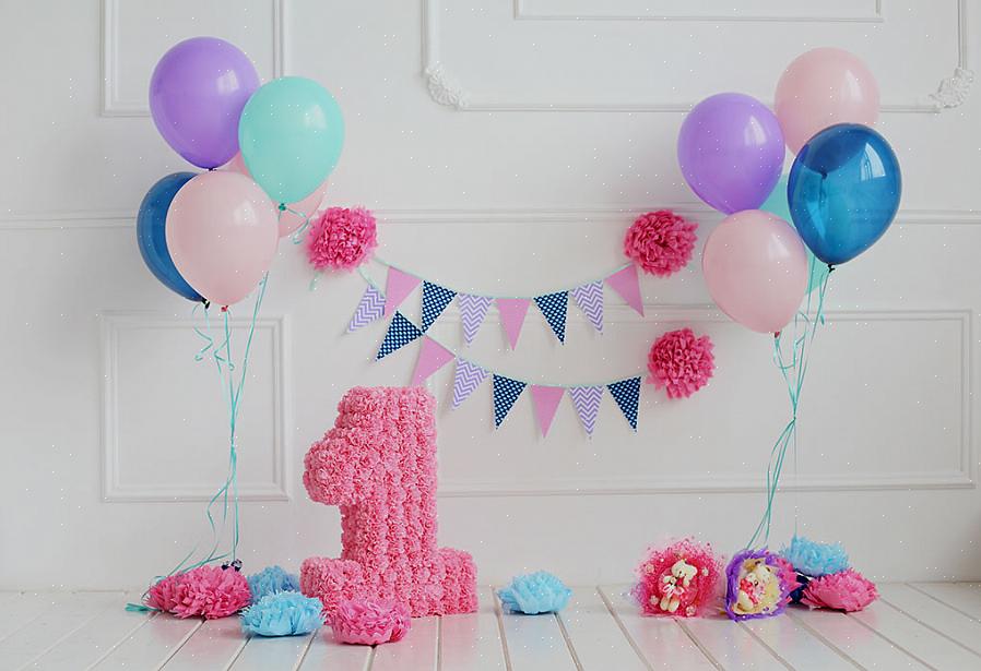 Queste idee possono aiutarti a orientarti attraverso il processo di pianificazione del primo compleanno