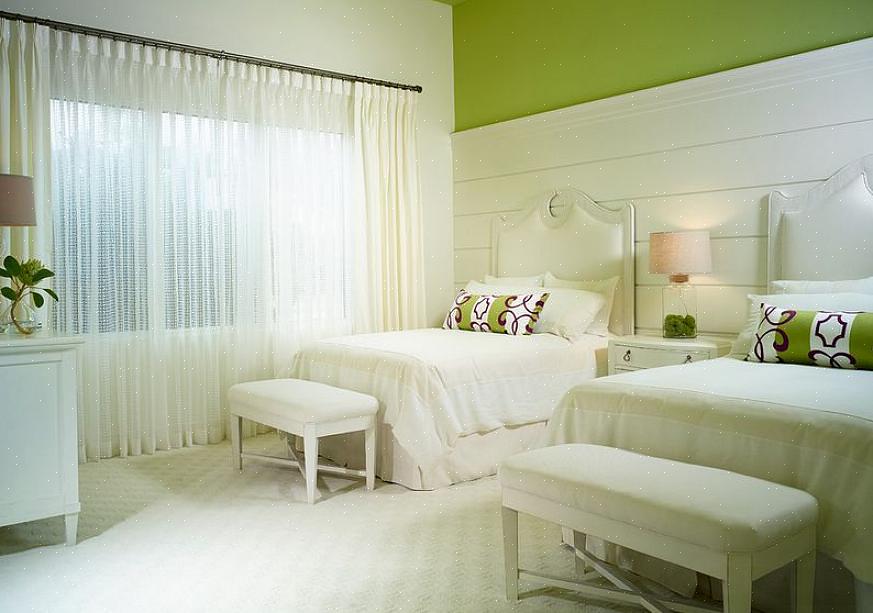 Decorare con il verde menta nelle stanze che hanno molta luce naturale