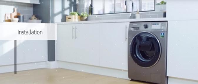 Se lo spazio per l'installazione della lavatrice è limitato