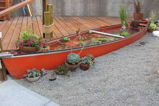 È pratico per i proprietari di giardini in container per barche utilizzare le risorse a disposizione