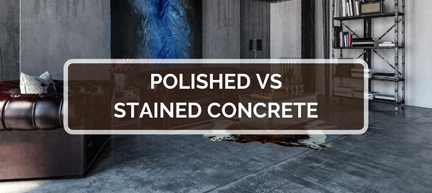 Poiché i pavimenti in cemento sigillato non sono porosi