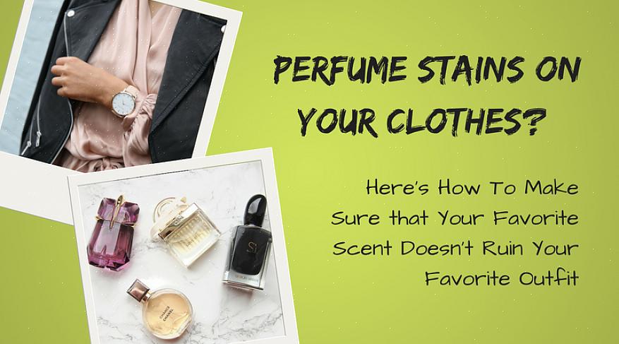 Come rimuovere l'odore di profumo eccessivo dai vestiti