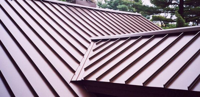 I tetti metallici con giunture verticali erano solo un frutto dell'immaginazione nelle menti dei proprietari