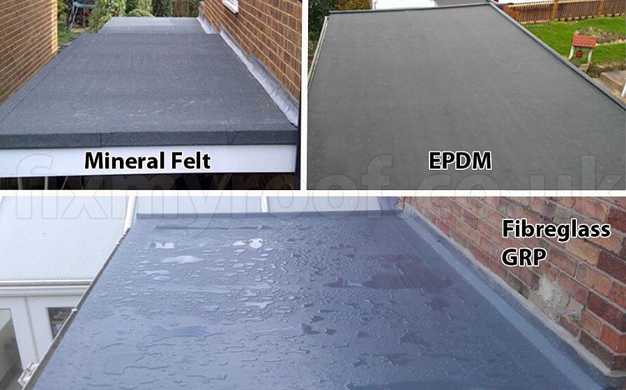 La buona notizia è che ci sono opzioni di materiale per il tuo tetto piano oltre al tradizionale tetto