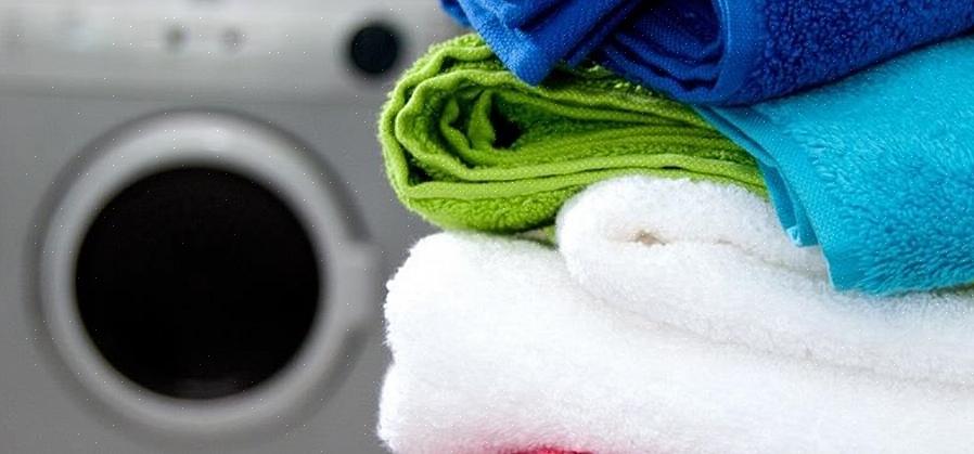 Un eccesso di detersivo lascia residui nelle fibre degli asciugamani