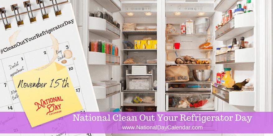 Pulire l'interno del frigorifero per assicurarsi che sia completamente asciutto