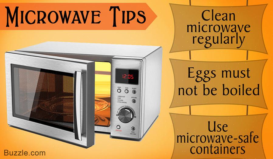 L'energia del microonde non cucina il cibo dall'interno verso l'esterno