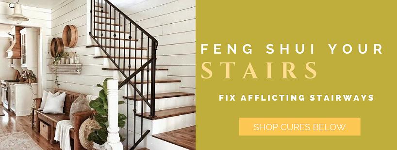 La preoccupazione del feng shui con le scale è che una scala in genere crea una qualità di energia