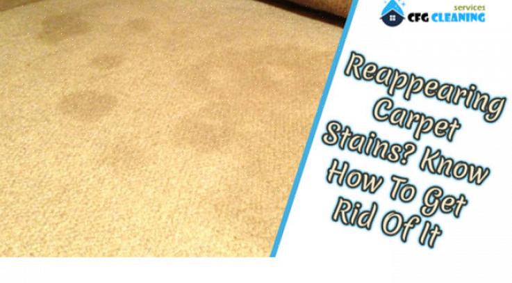 Lo sporco si verifica quando sulle fibre del tappeto rimangono dei residui del detergente utilizzato