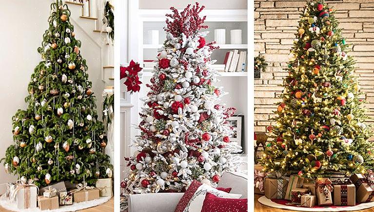 Combinazioni di colori dell'albero di Natale