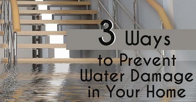 È garantito che la tua casa subirà danni causati dall'acqua