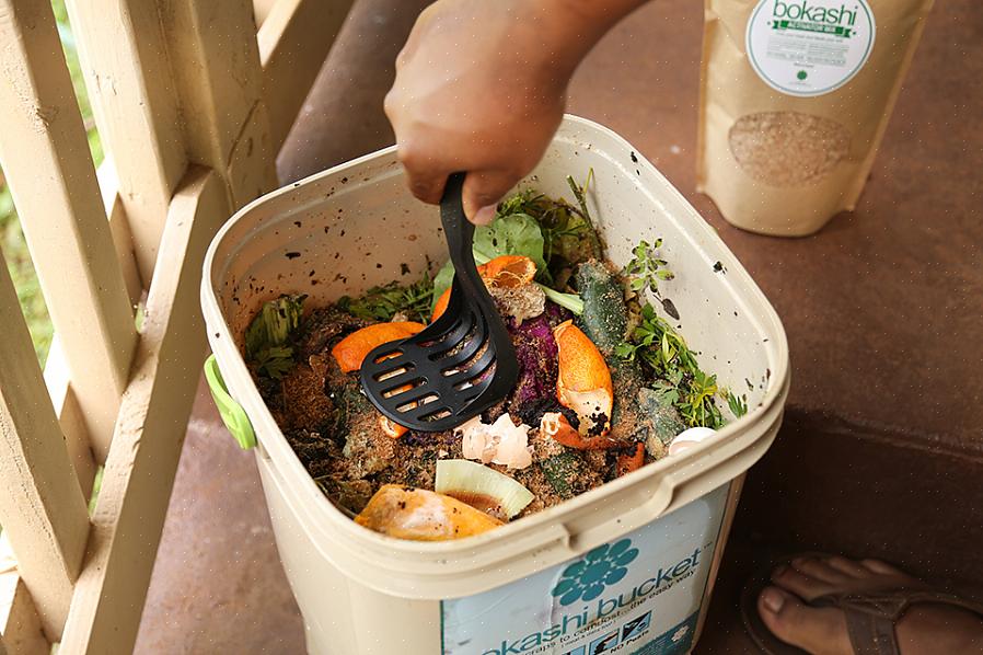 Il compostaggio Bokashi è categoricamente diverso rispetto ad altre forme di compostaggio poiché
