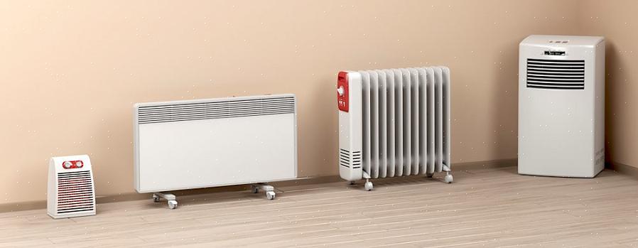 I riscaldatori elettrici funzionano per convezione o calore radiante