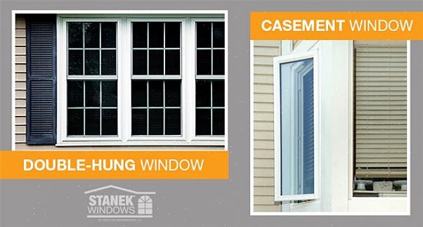 Le finestre a doppia anta hanno un tasso di guasto inferiore rispetto alle finestre a battente
