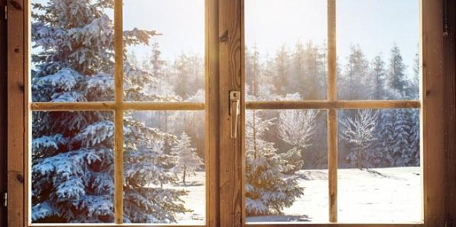 Le finestre di sostituzione del vinile sono circa il 18% in meno rispetto alle finestre in legno