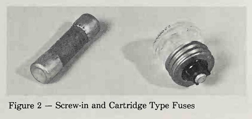 I normali fusibili a vite che si inseriscono direttamente nelle prese Edison filettate su un pannello