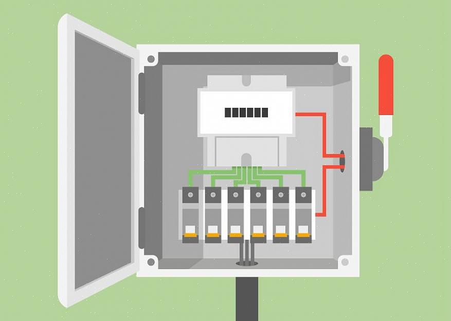 Un pannello interruttore elettrico è il punto di distribuzione principale per i circuiti elettrici