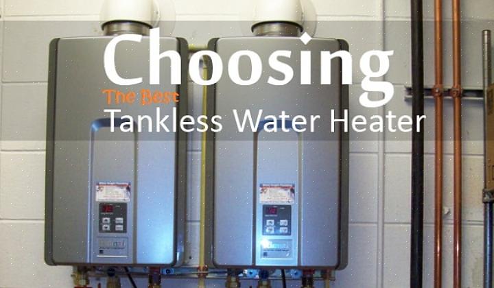 Lo scaldabagno tankless funziona riscaldando direttamente l'acqua su richiesta